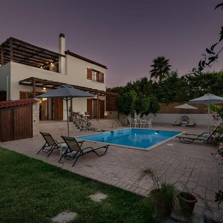 Exclusive Crete Villa Villa Citrus 3 Bedroom Private Pool Rethymnon Astérion 外观 照片
